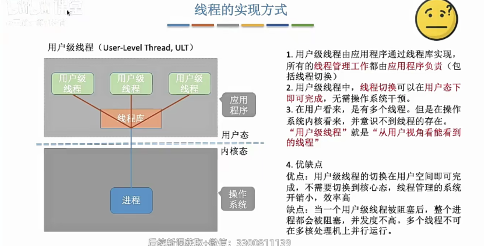 线程的实现方式